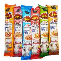 국물이있는 푸딩 고양이 캔 영양식 8p 2개 고양이특식 냥생습식간식 댕냥이미니캔, ①참치+닭가슴살(8C)