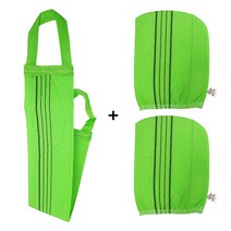 고리형 목욕타월(1매입)+손장갑타월(2개) 이태리타올 때타올 샤워타올, 1개