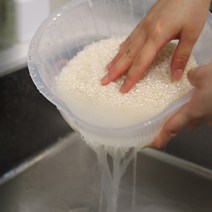 쌀씻는도구 야채 과일 세척 타공 쌀씻는볼 기발한아이디어상품