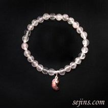백제곡옥 로도나이트 장미수정 천연석 팔찌 HSMA-122