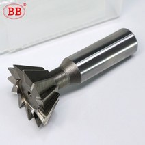 밀링커터 BB HSS Dovetail 커터 45 55 60도 8mm 16mm 25mm 엔드 밀 고속 스틸, 45 Degree, 40mm