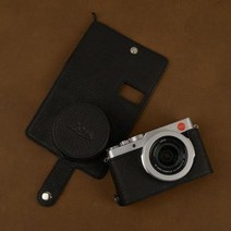 카메라 케이스 가죽 파우치 21 소가죽 D-LUX109 라이카 D-LUX7 가죽케이스 Dlux7 카메라백 하프세트, 01 블랙 송우 가죽 손목 밴드 반 세트