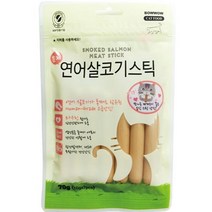 길 고양이 소세지 훈제 연어 간식 타우린 애묘간식 애묘먹이, 1개