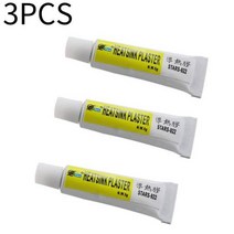 실리콘 서멀 고열 내열 구리스 오일 123pcs 5g 열 페이스트 전도성 방열판 석고 점성 접착 접착제 칩 vga ram led ic 쿨러 라디에이터 냉각, 3개