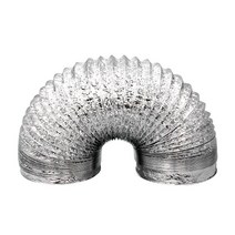 보일러 연도 자바라 난로 연도 주름관 연통 닥트호스, 폭100mm x 2m클램프+테이프2m
