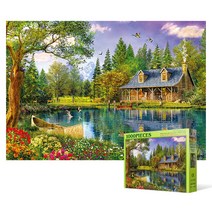 1000피스 직소퍼즐 / 찬란한 호수의 빛, 단품