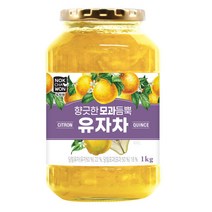녹차원 향긋한 모과듬뿍 유자차 1kg, 단품