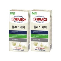 그린비아 플러스케어 당뇨식 200ml x 24팩