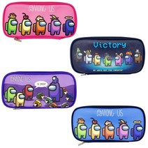 어몽어스 어린이 사각 필통 연필통 초등학생 입학선물 (4type), 프렌즈 핑크