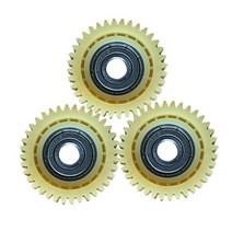 Bafang 모터용 휠 허브 모터 기어 나일론 및 스테인레스 스틸 유성 베어링 화이트 옐로우 36 톱니 3 개, 3개