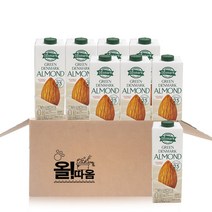 (올따옴) 그린덴마크 아몬드 950ml 8개, 1개