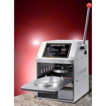 도시락셀링기 호일 진공포장 공압캡핑 수제, 정사각형 90x90 필름 기계