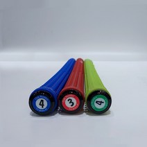 아이언클럽번호마커 골프마커 골프채스티커 네임텍, 화이트, 골드