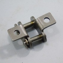 호환 기계 부품 공구 케이블 체인 08B-110A-112A-1 양면 싱글 홀 컨베이어 전송 조인 롤러 커넥터, 12A-1 Connector, Single Hole