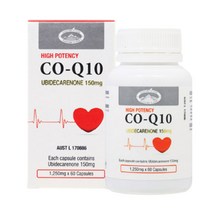 호주 NT-COQ10 네이쳐스탑 코큐텐 1250mg 60정 코엔자임Q10효능 코큐텐효능 혈행개선제, 1box, 60캡슐