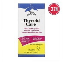 Terry Naturally 요오드 120캡슐 1개, 2개