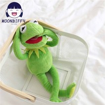 꽈배기쿠션 38cm 커밋 개구리 세서미 스트리트 인형 1 개 머펫 쇼 플러시 장난감 어린이 생일 크리스마스, 한개옵션0