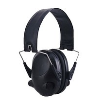전술헤드셋 TAC 6s 소음 차단 전술 사격 헤드셋 방지 스포츠 귀마개 보호, 02 Black