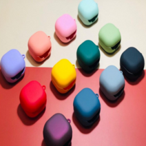 테이프사용X 12 colors 갤럭시 버즈 플러스 버즈 라이브 보호 하드케이스, 버즈라이브, 녹차색