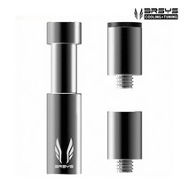 쓰리알 3RSYS ICEAGE G4 그래픽카드 지지대 (BLACK), 1