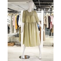 [AK PLAZA] [지컷] 셔링 디테일 라운드넥 원피스 7252337012