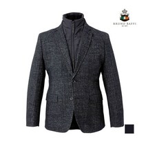 인디안 BRUNO BAFFI 시크 울 바람막이 착탈 셋업 자켓_MKUFUTWA109