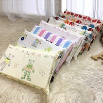 편안한 유아 라텍스베개 29종 택1, 15.논슬립_베어캠프_핑크