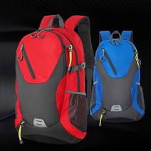 등산용 캠핑 트레블 야외 백패킹 비박 뒤로매는 백팩 소형 배낭 가방 40L, 블루