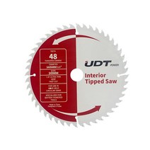 UDT 팁쏘 인테리어용 6 1/2인치 W165 1.4T-20-48T 충전원형톱 6.5인치