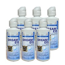 [드림아이] 소프트렌즈 멀티액 150ml x6개 + 렌즈케이스 증정 다목적용액 세척액 보존, 상세 설명 참조