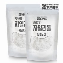 조은약초 [조은약초] 핀란드산 자일리톨 크리스탈 500g x 2개, 옵션선택, 선택완료