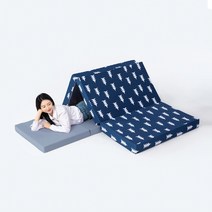 라익미 3단 접이식 메모리폼 플립 매트리스 12cm SS
