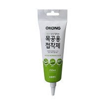 오공 목공용 접착제 250ml 수성 강력 작업 사무용품, 1개입