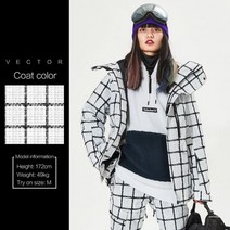 주니어스키복 스키복 벡터 남성 여성 스키 재킷 바지 겨울 따뜻한 방풍 방수 야외 스포츠 스노우 보드 코트