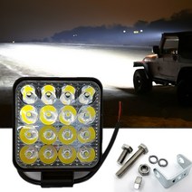 사각서치라이트 12V24V 중장비 차량용 작업등 해루질 최고급칩 48W 써치라이트 소형