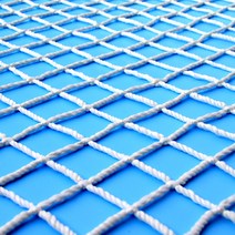 스토비투 추락방지 그물 계단 난간 베란다 공사장 낙하 안전 그물망 네트 안전망 방지망 보호망, 구멍 5cm 폭 2m개