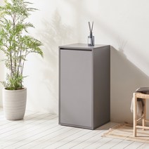 데코라인 편의점그거 틈새수납장 수납플러스 1단, 화이트