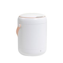 미니 세탁기 휴대용 캠핑 속옷 양말 여행 2.8l 여행 항균 터보 강력한 데스크탑 의류 세탁, 하얀, 유럽 ​​연합