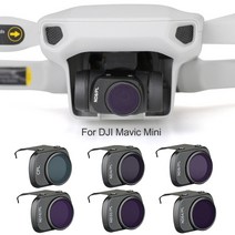 드론 바디 프레임 dji mavic 미니 드론 필터 용 조정 가능한 렌즈 필터 dji mavic mini mini 2 카메라 액세서리 용 cpl nd 4 8 16 32 64, nd8-pl