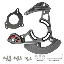 체인 가이드 자전거 iscg 0305 bb 마운트 단일 링 32-38t 1x 휠 호환, cs06