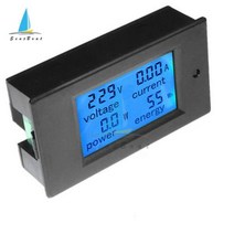 AC 80-260V 100A 50A 20A LCD 디지털 전압계 전력 에너지 표시기 전류계 전류 암페어 볼트 테스터, DC 6.5-100V 50A