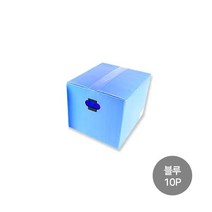 MDF3009 피피박스 (소) 블루 10p 대형박스/운반상자/포장상자/보관박스