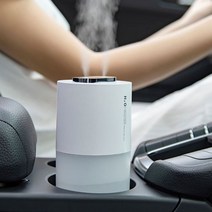 무소음 c타입 충전 대용량 LED 듀얼 미스트 가습기, 핑크(충전식)