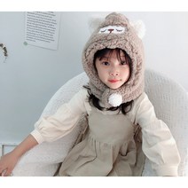 은은커플 유아공용목도리모자