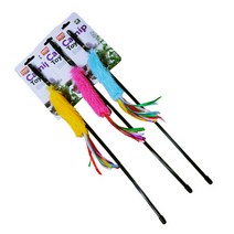 칼리 캣플러쉬 댕글러(오뎅모양) 낚시대/고양이장난감, 단품