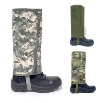 등산용 안전각반 심마니 방수 롱스패츠 뱀 벌초 산악 발토시 모내기 농사 봄나물, 카키단색