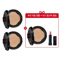 [시세이도][특별11] 글로우쿠션 리필 세트 (미니 립스틱 증정), 뉴트럴1.5, 없음