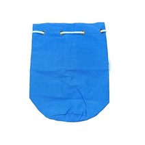 (Muu3) 캔버스 백팩 학생 가방 토트 대용량, 인디고블루