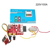 시간 제어 보드 용 스폿 용접기 단일 셀 용 용접 용 DIY 키트, 220V100A