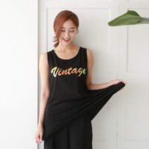 탱크걸 빈티지 롱 민소매티(C 28936) 민소매/나시
